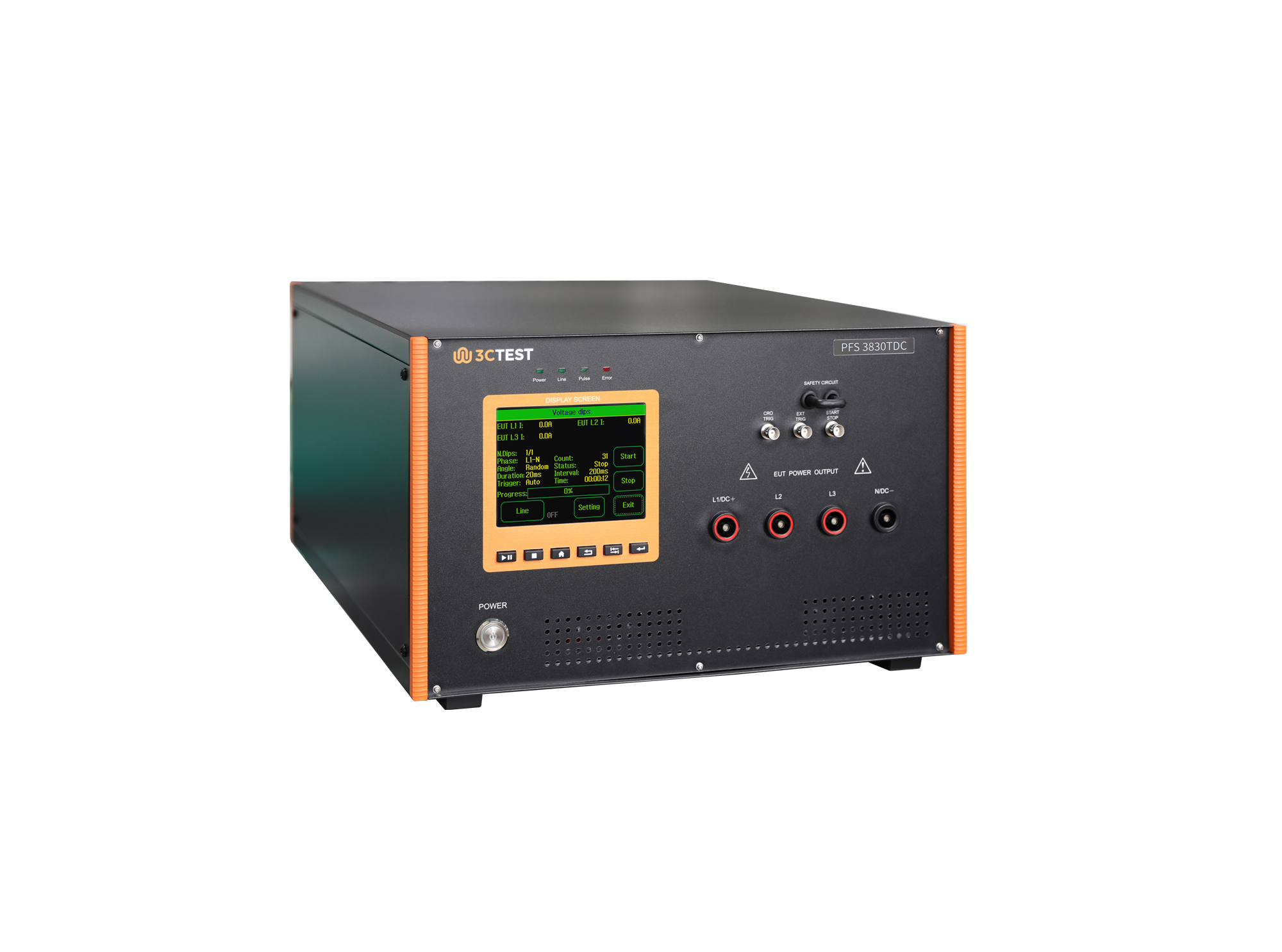 交直流电源故障模拟器_PFS 3830TDC